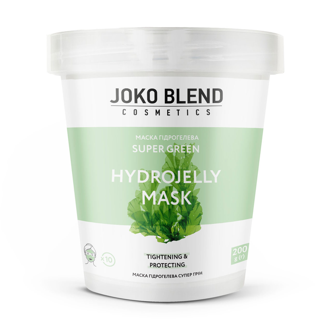 Гідрогелева маска для обличчя Joko Blend Super Green Hydrojelly Mask, 200 г
